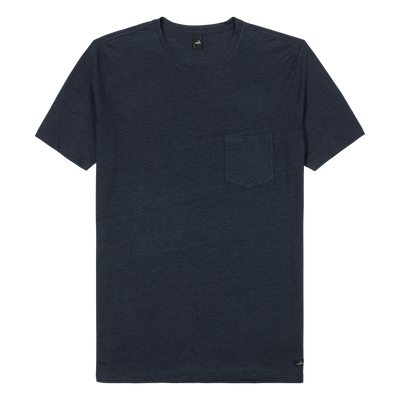 WAHTS Reese Linen Pocket Tee Navy