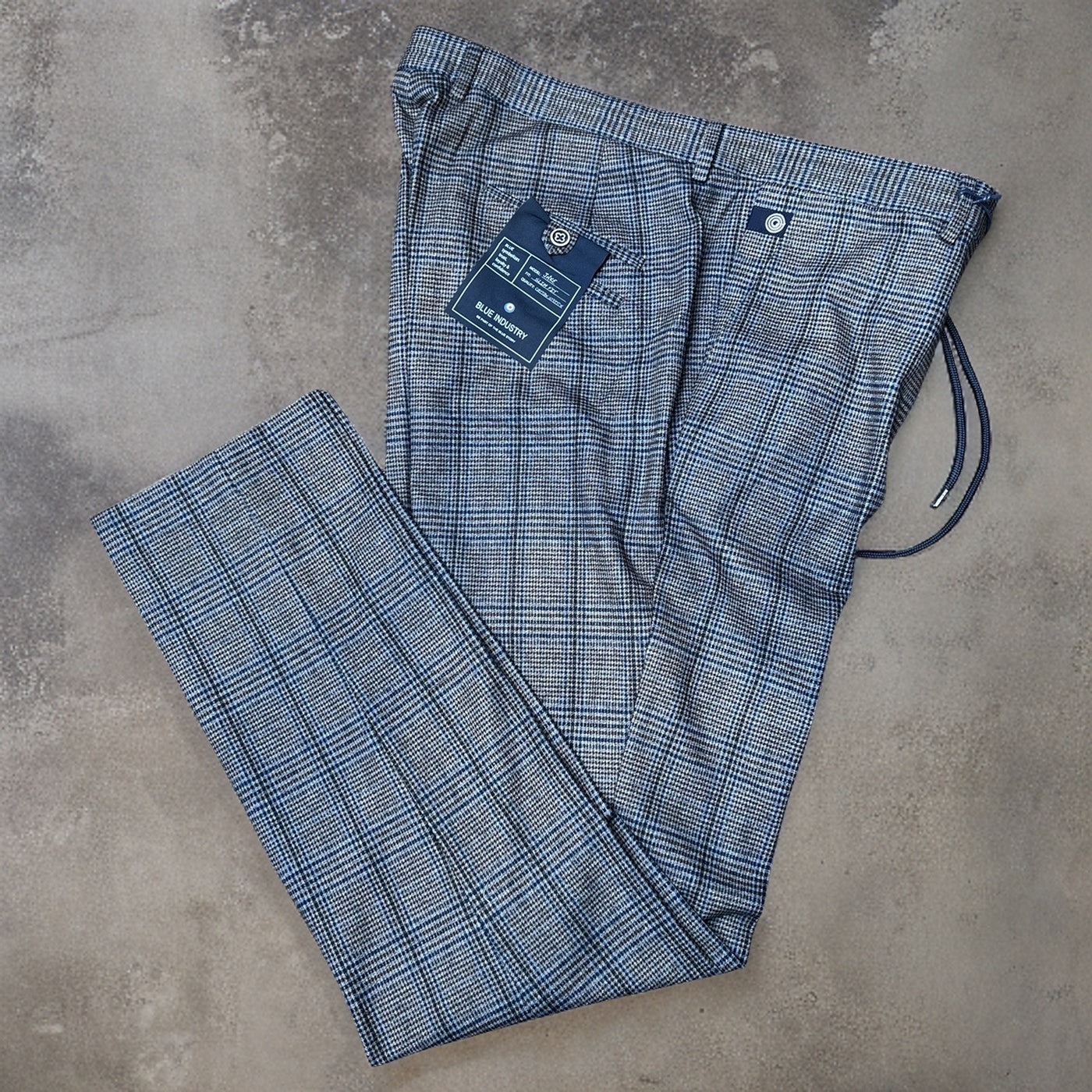 BLUE INDUSTRY M26 Jake Pant Check | Brown