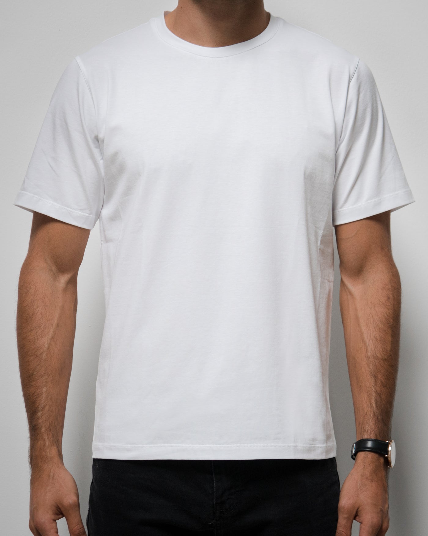 EASYMONDAYS Short Sleeve Tee Shirt White