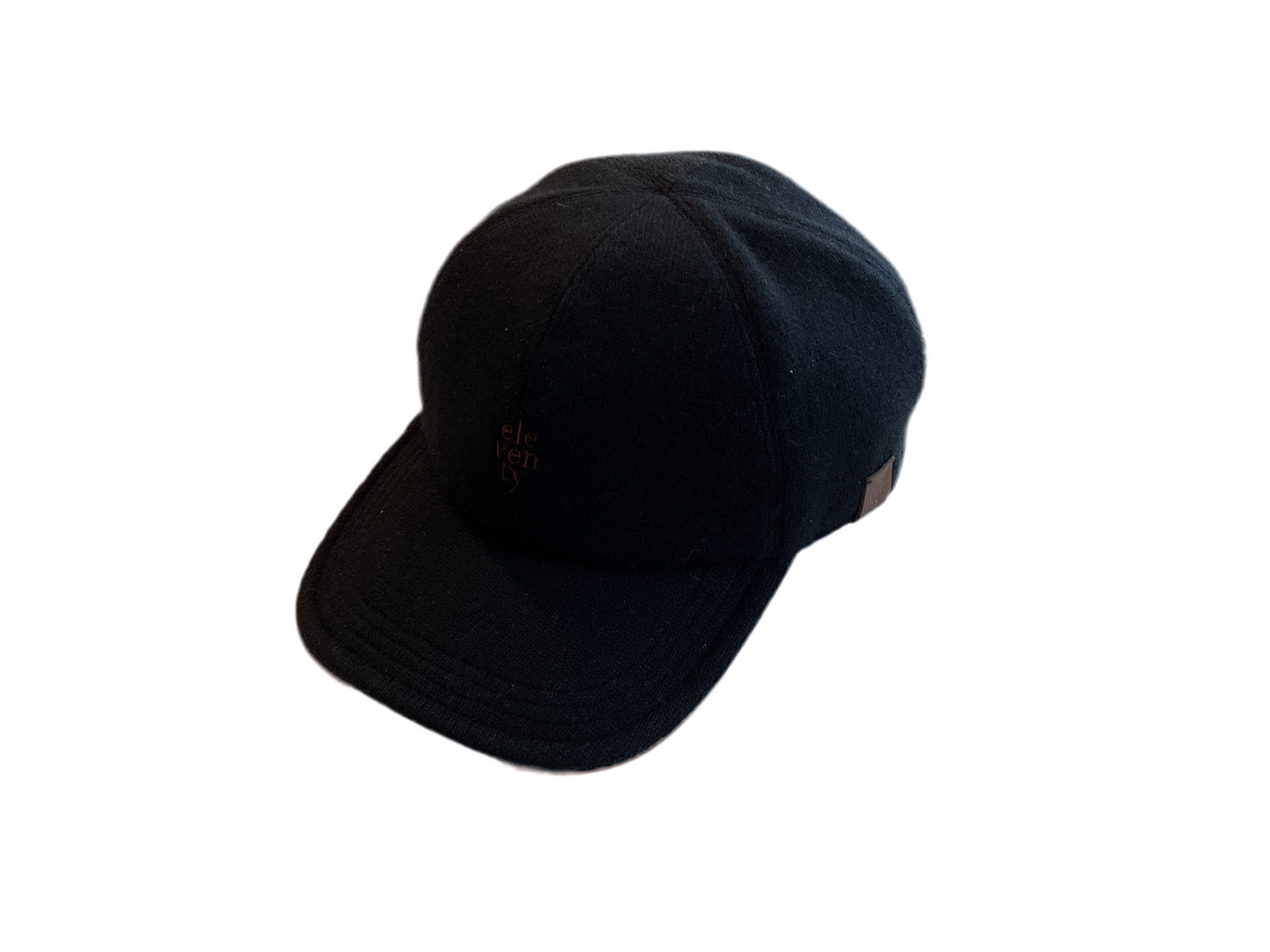 ELEVENTY Cashmere Cap Black