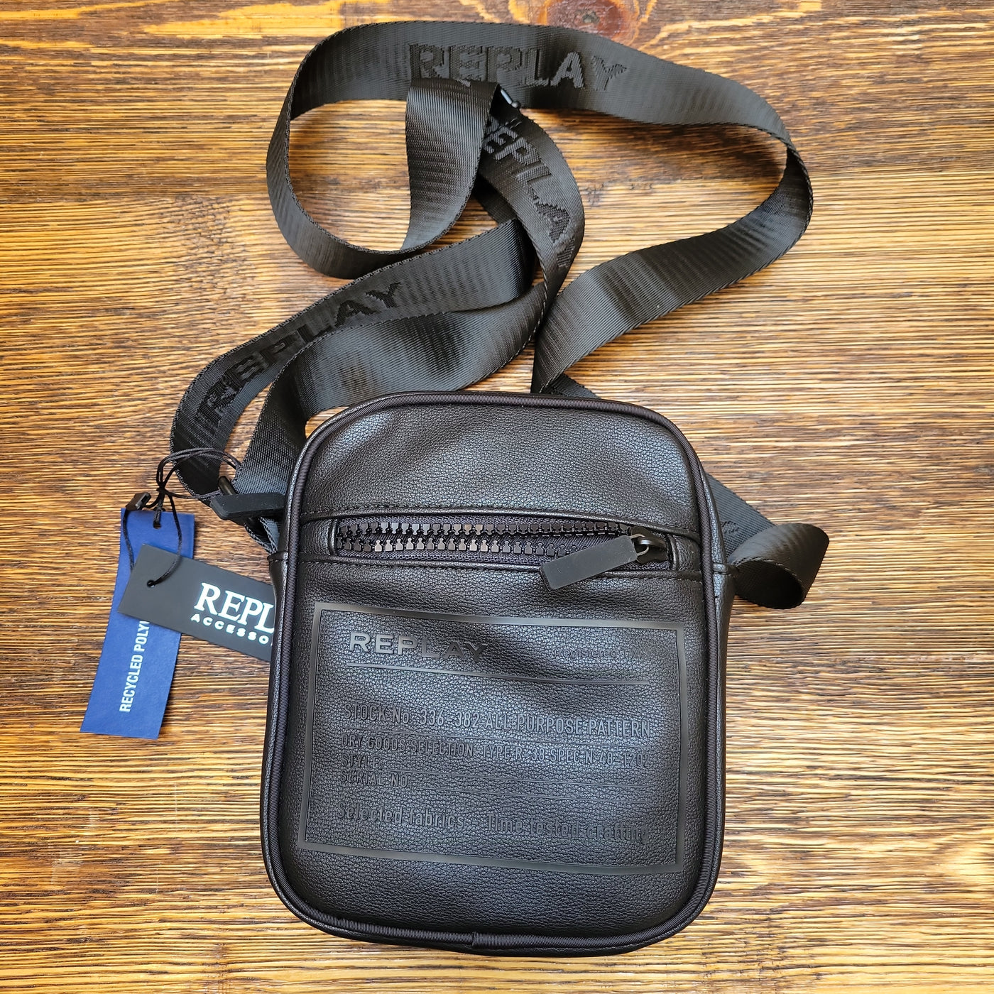 REPLAY small travel bag FM3623 Black