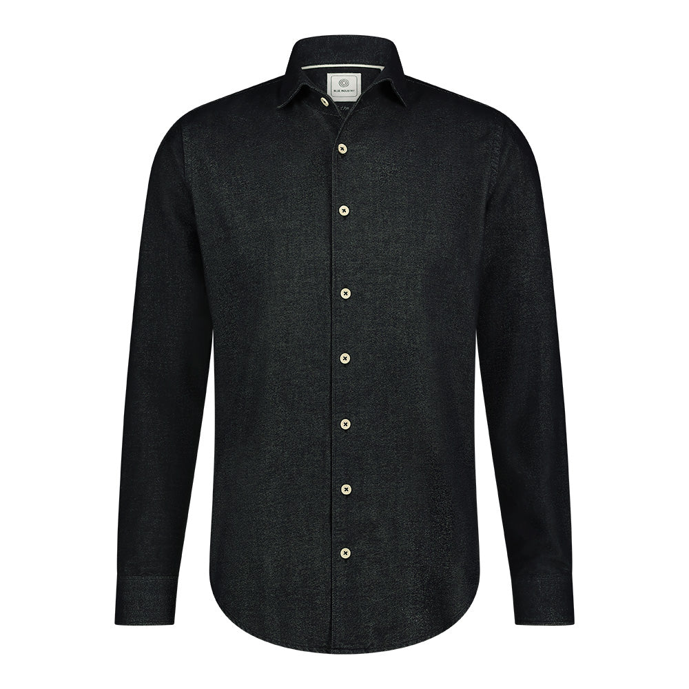 BLUE INDUSTRY Soft shirt | BLACK