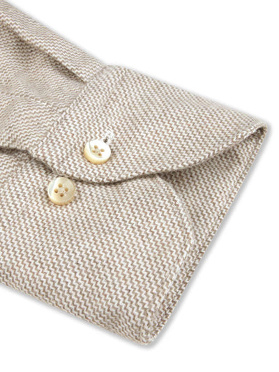 STENSTROMS Patterned Flannel Shirt | BEIGE