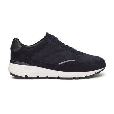 WAHTS Finn lux suede Runner Navy