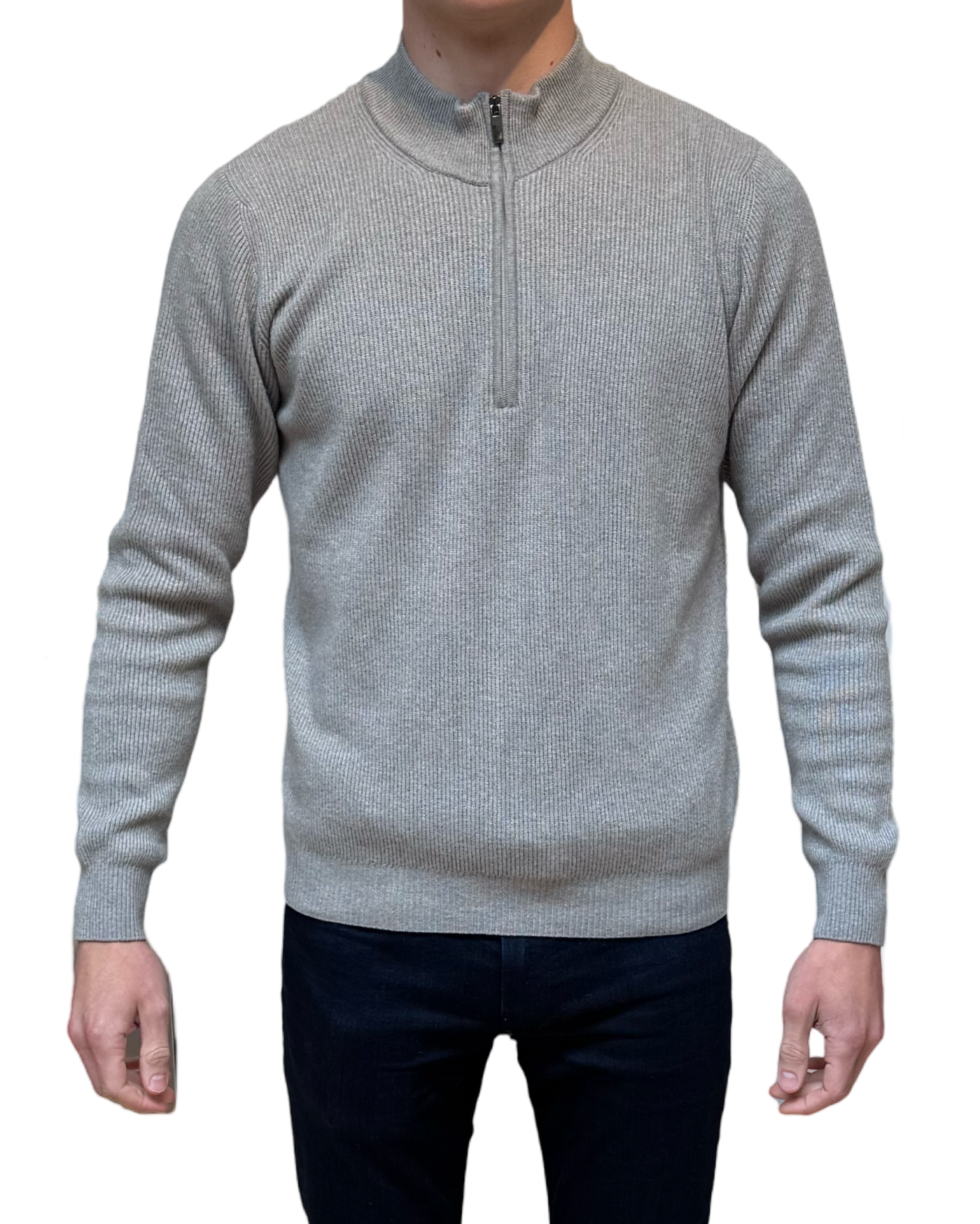 CODICE Ribbed Grey Knit