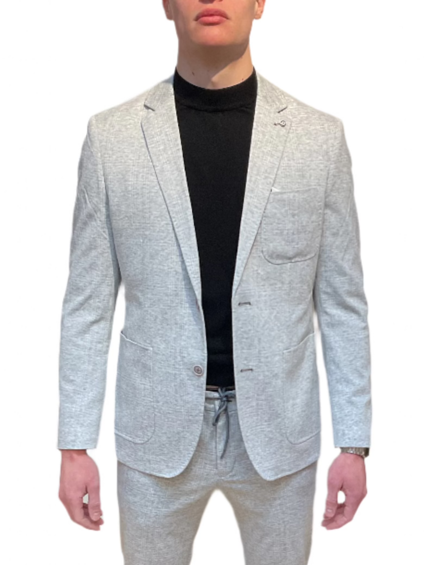 BLUE INDUSTRY M4 Grey Check Jacket