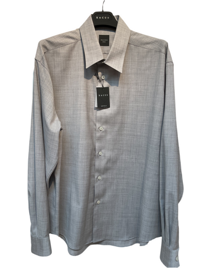 XACUS Wool Shirt Grey