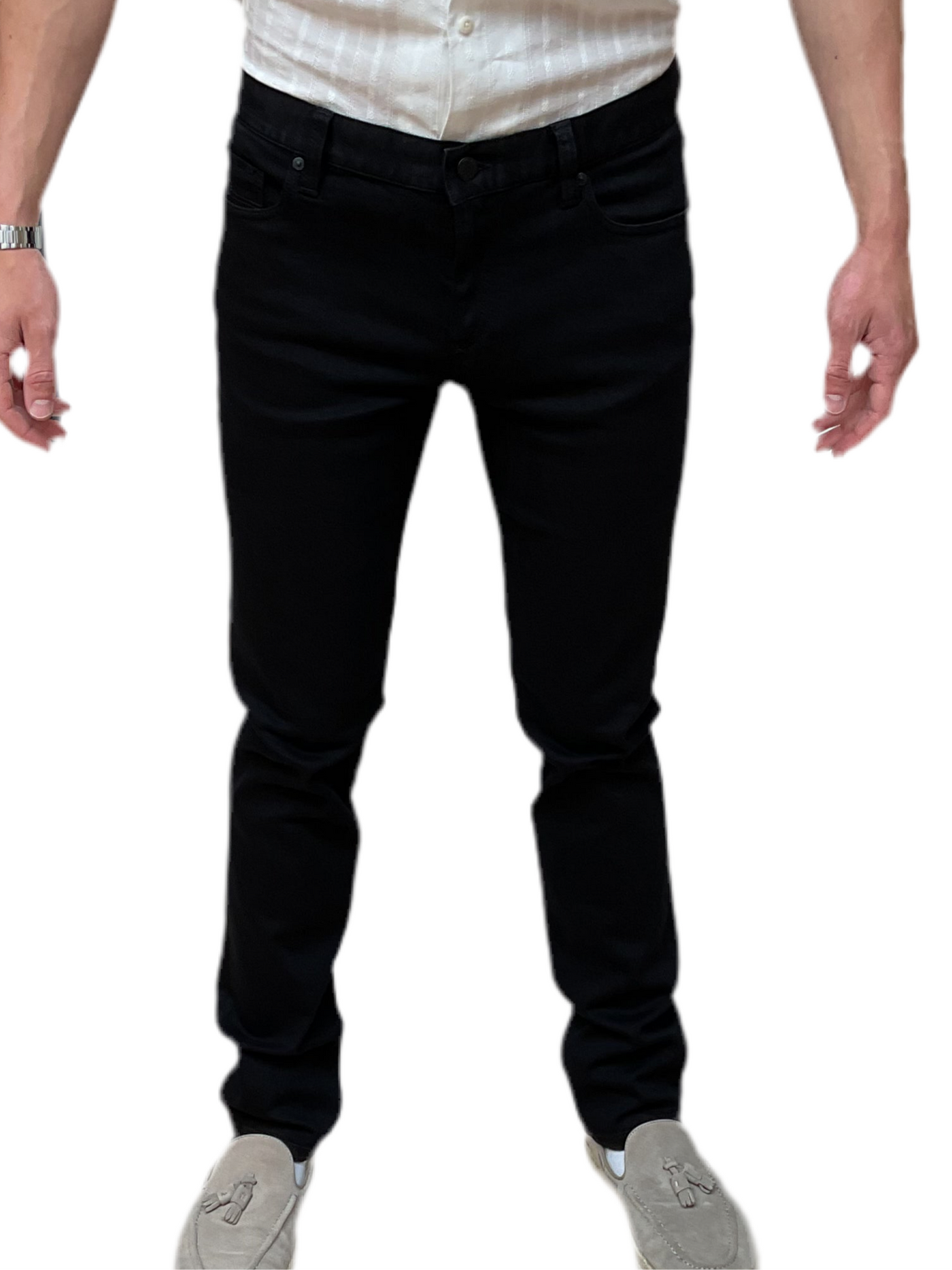 ALBERTO Lux T400 Black Jean