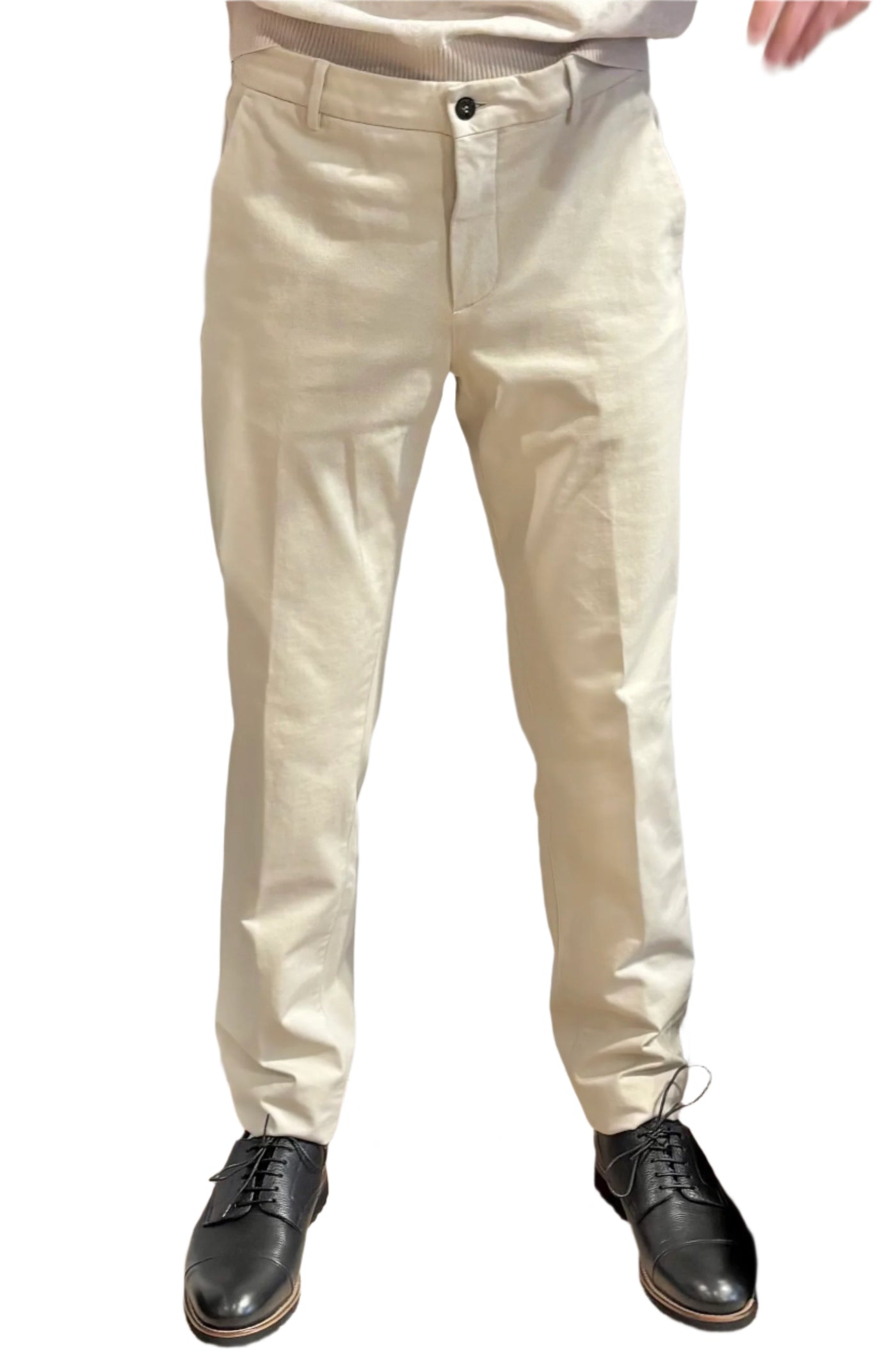 ELEVENTY Oversize Pant White