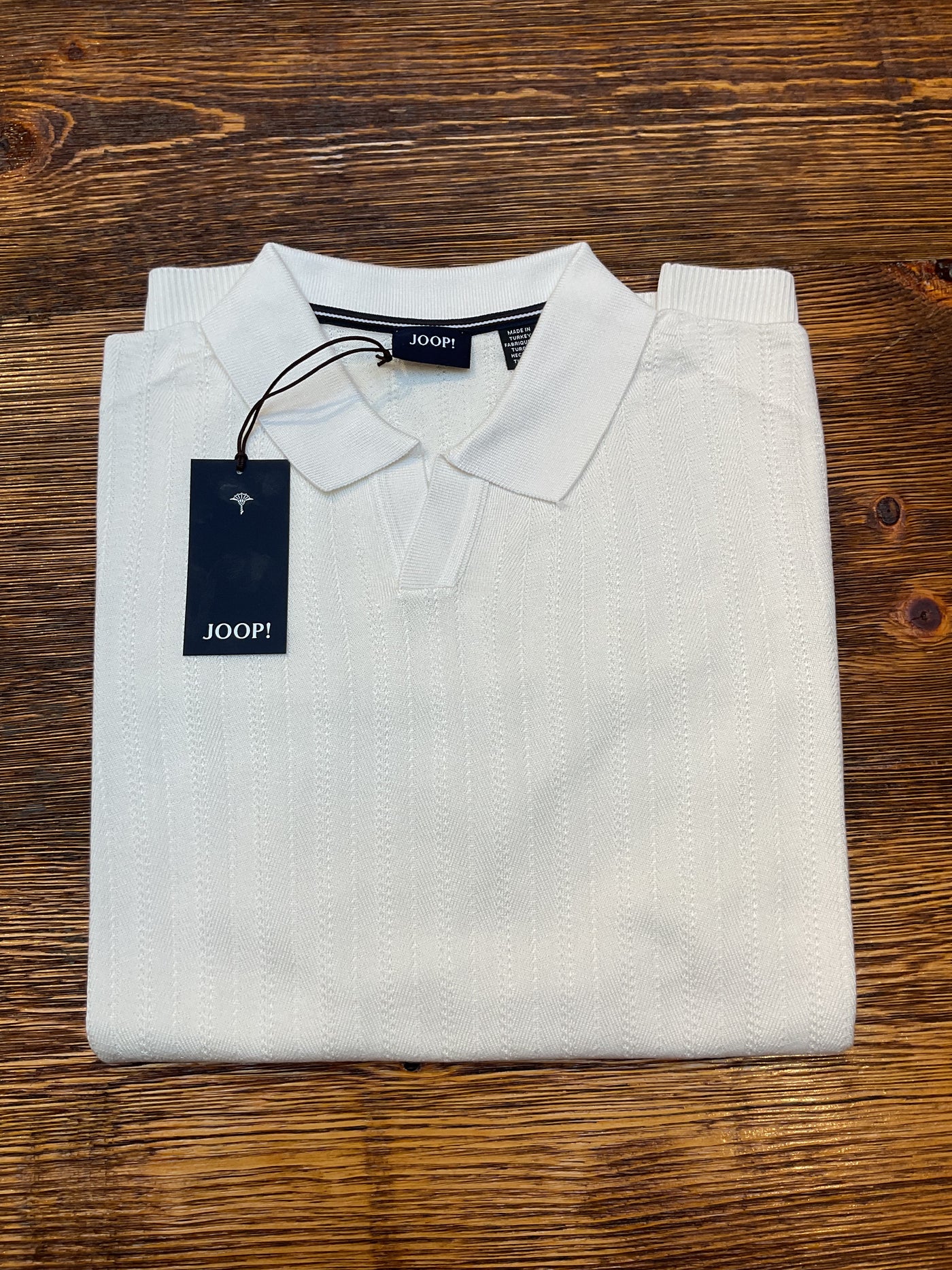 JOOP Dress Knit Polo White