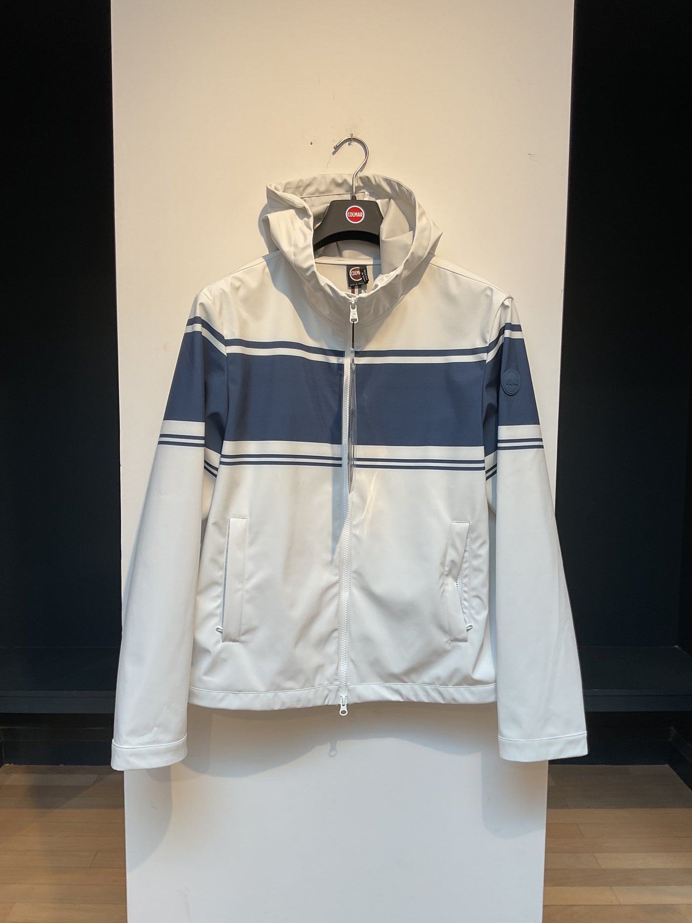 COLMAR Windbreaker White Blue