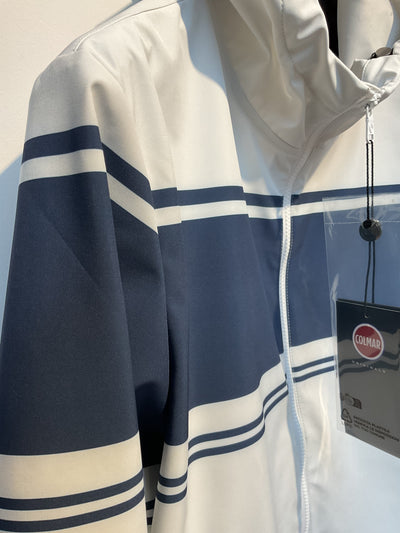 COLMAR Windbreaker White Blue