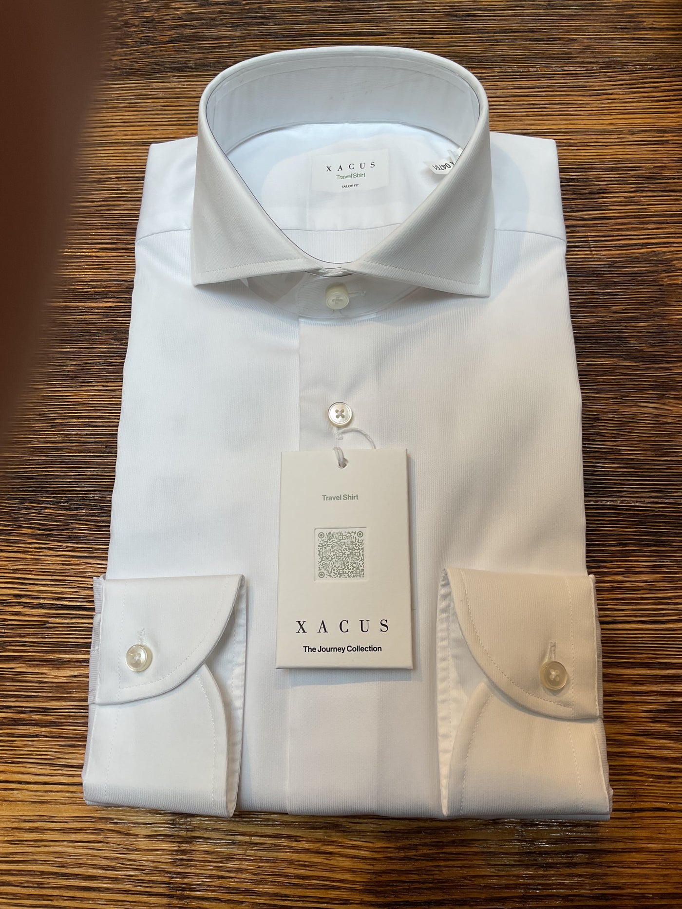 XACUS Travel Shirt White