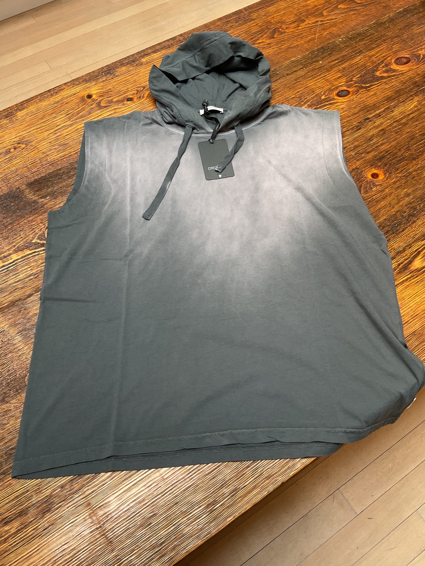 CROSSLEY Washed out Hoodie Grey