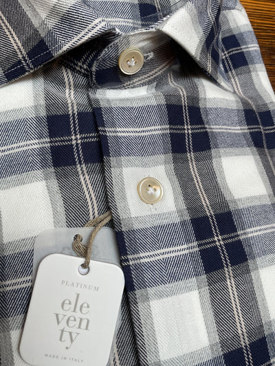 ELEVENTY Dandy check Blues