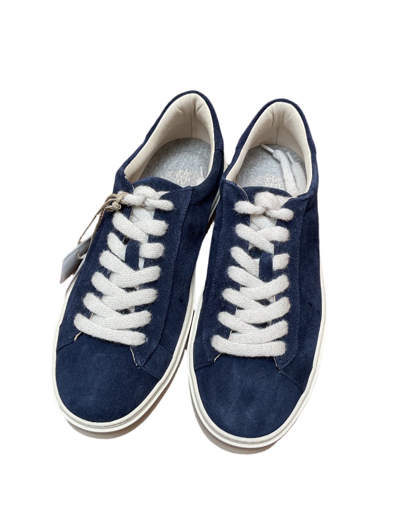 ELEVENTY Bright Blue Suede Sneakers