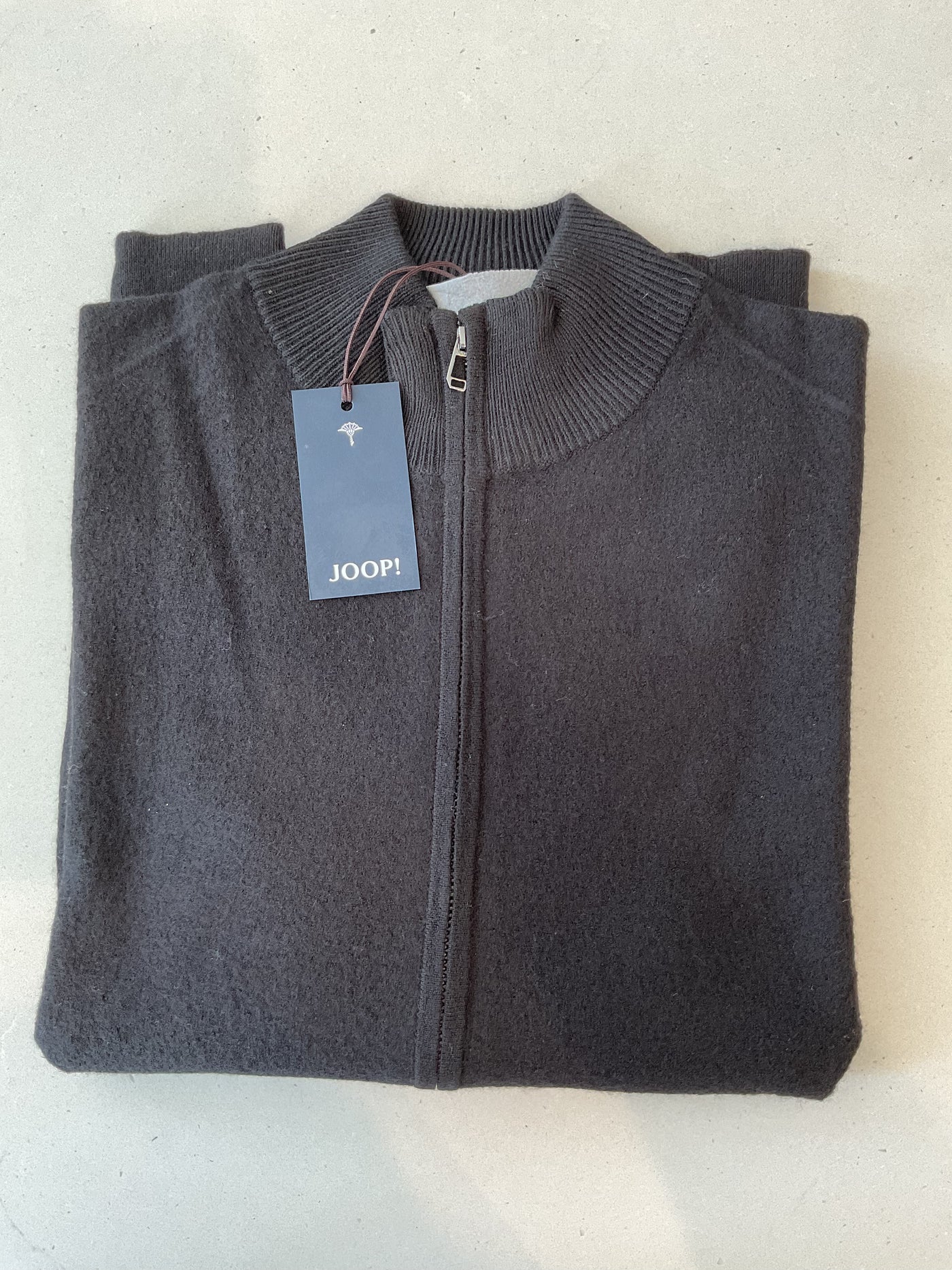 JOOP Widor Zip Knit Black