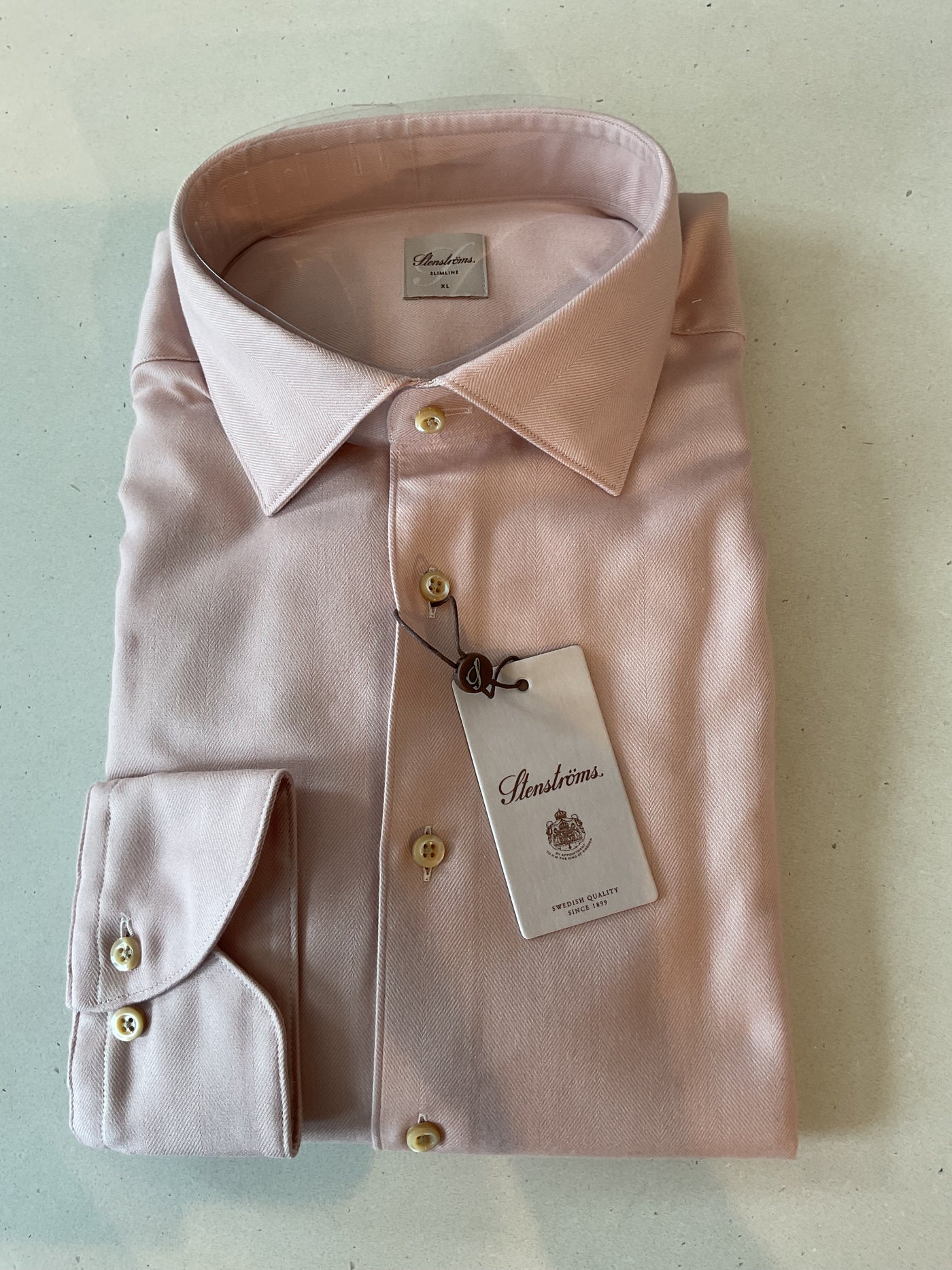STENSTROMS FishBone Shirt Pink