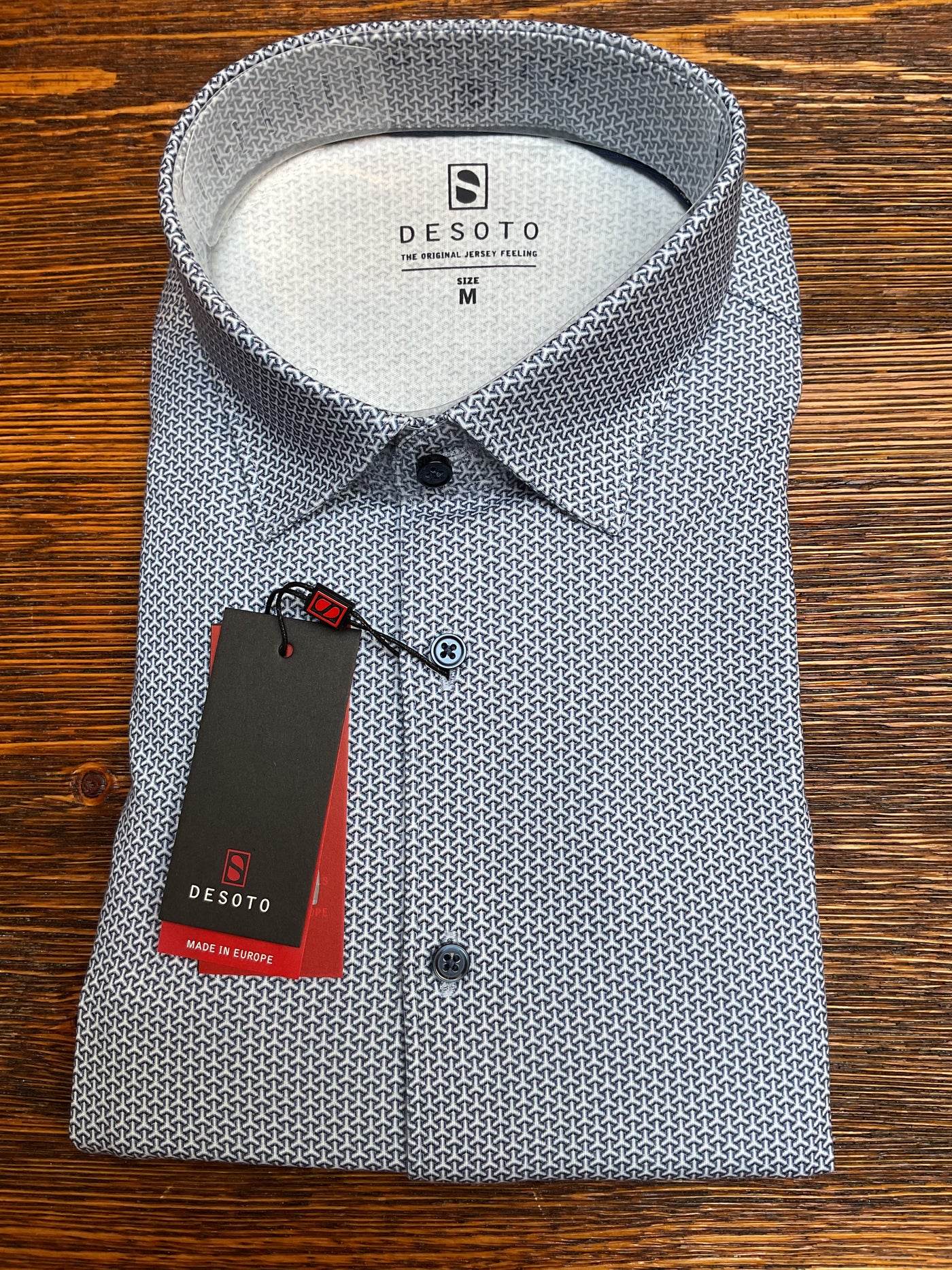 DESOTO Tri Split Blue Shirt