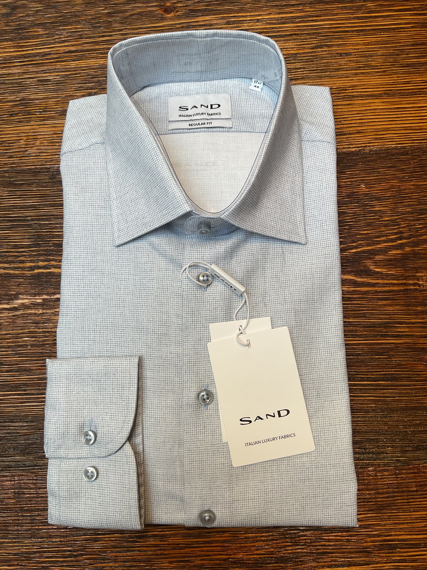 SAND Mini Blue Circle Shirt