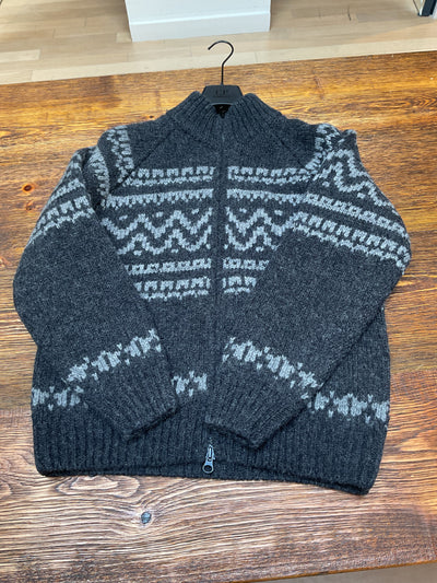 C.P. COMPANY Logo Cardigan Grey