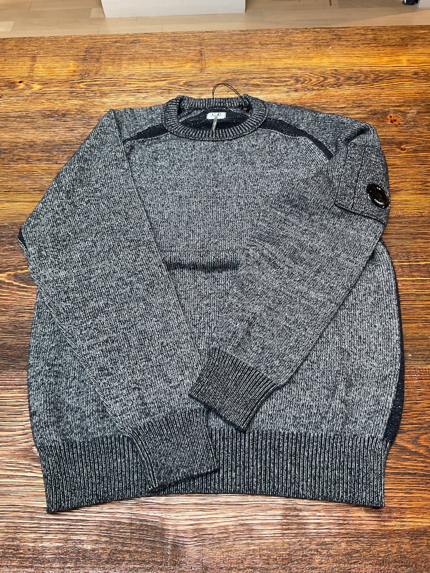 C.P. COMPANY Crew Anthracite