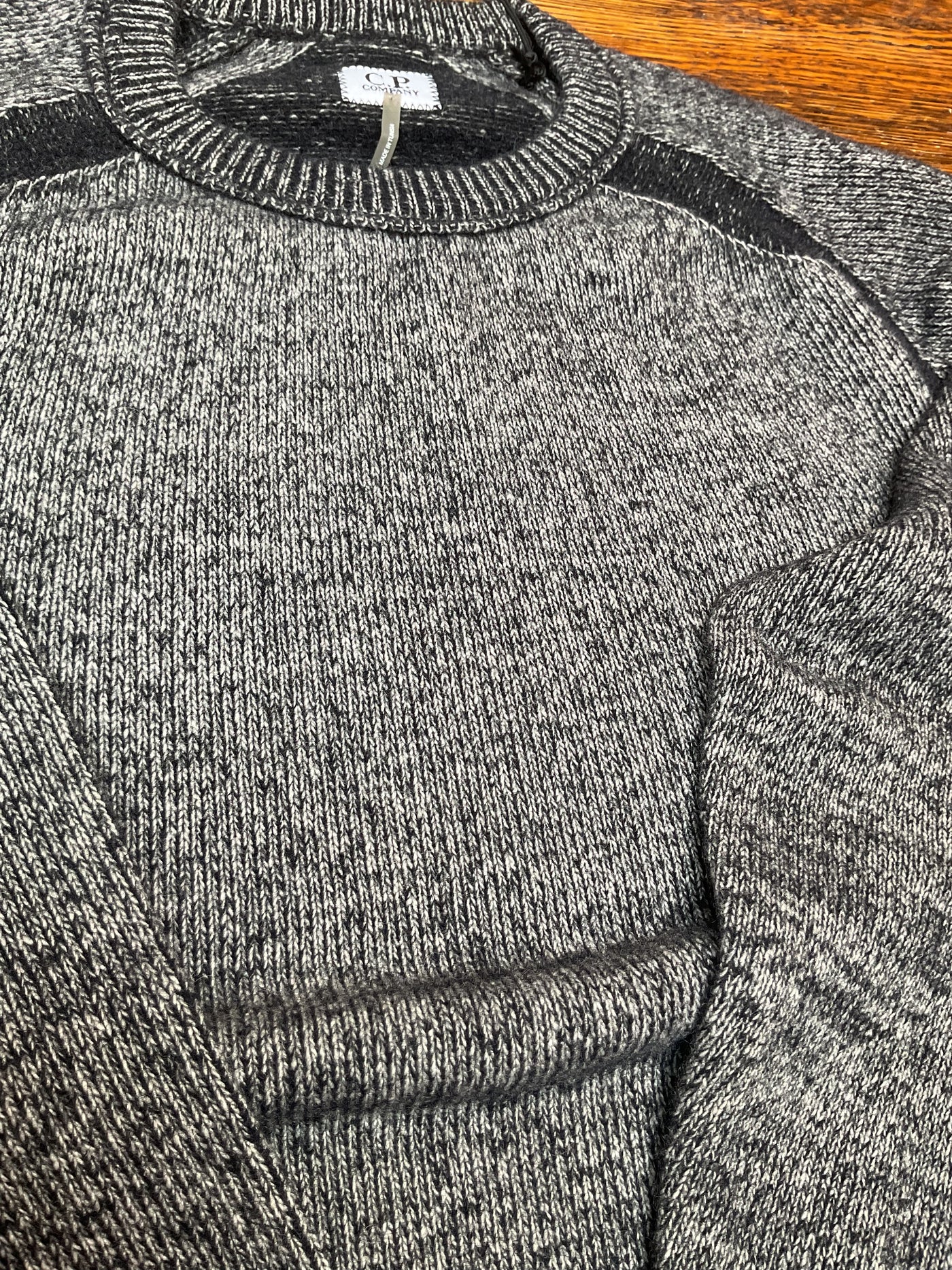 C.P. COMPANY Crew Anthracite