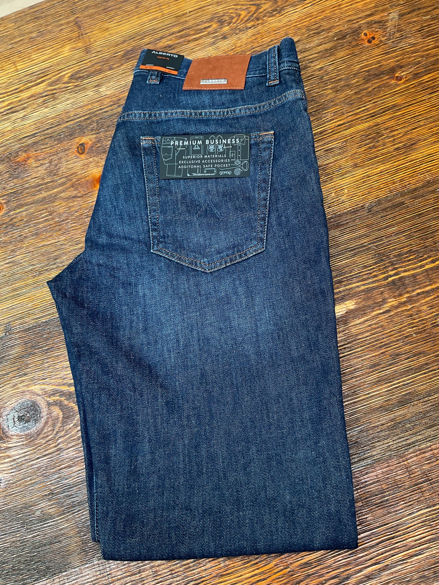 ALBERTO CashFeel Denim Blue