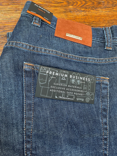 ALBERTO CashFeel Denim Blue