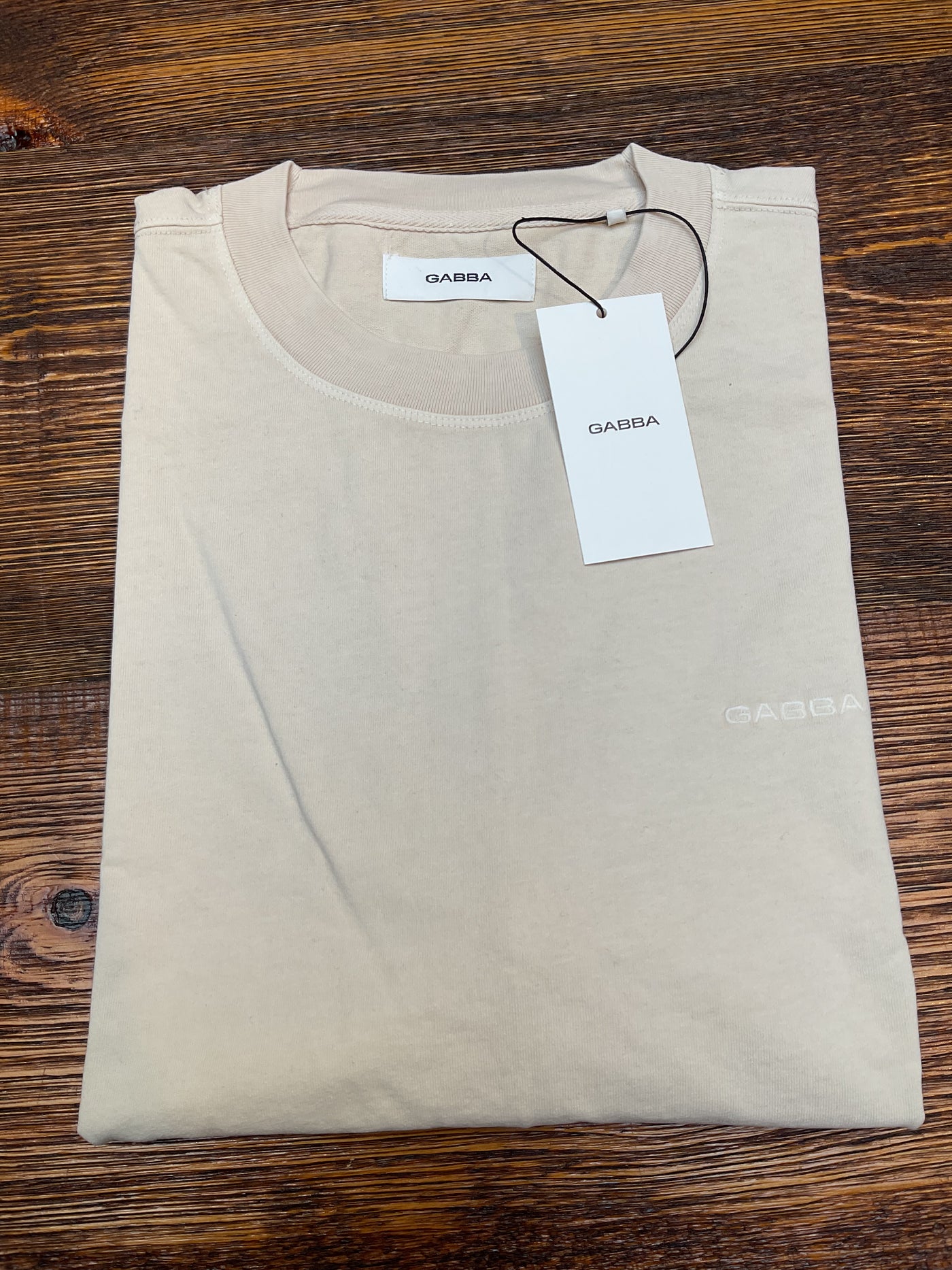 GABBA Nigel Wix Boxy Tee Beige