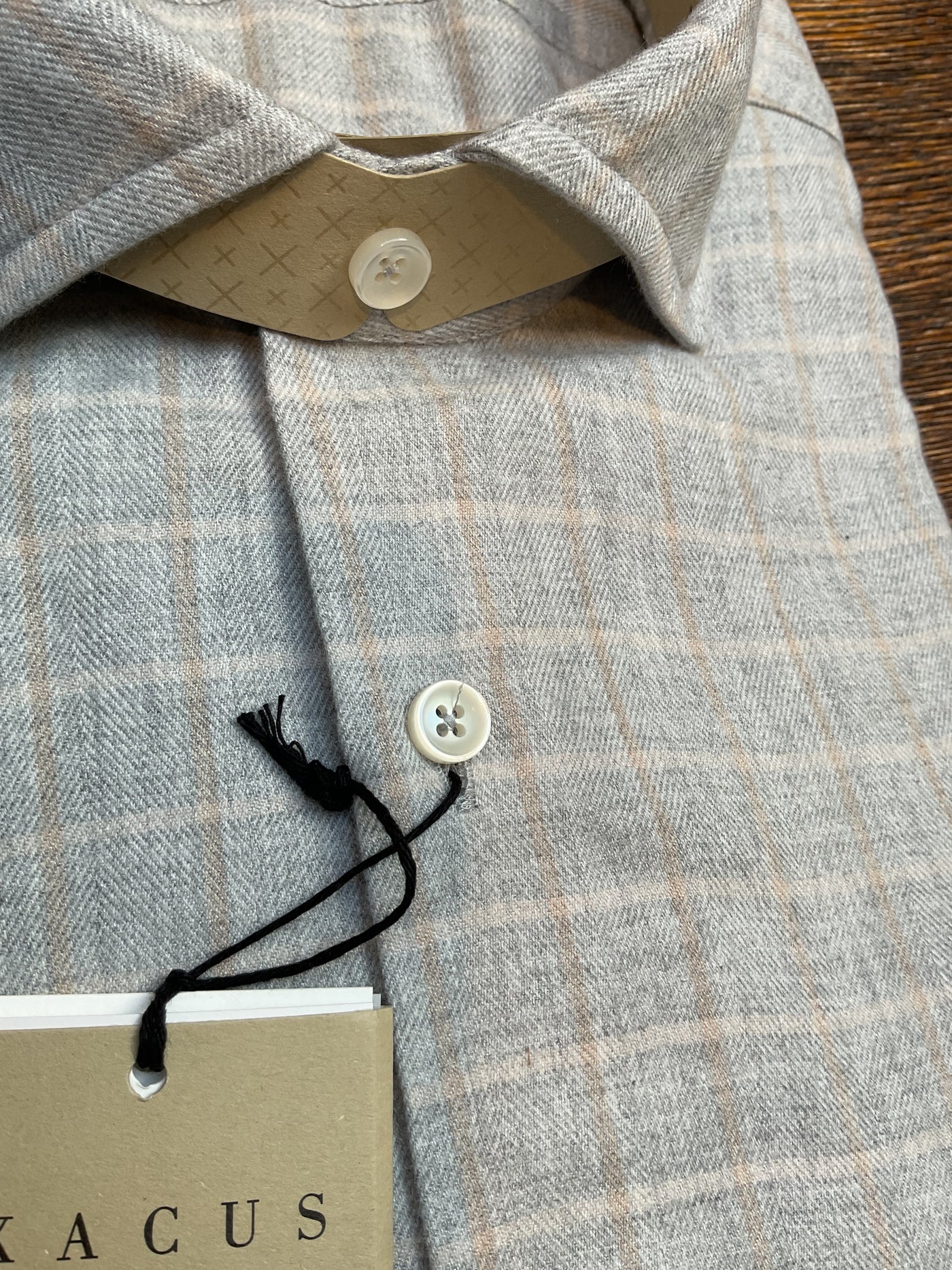 XACUS Tencil Check Shirt