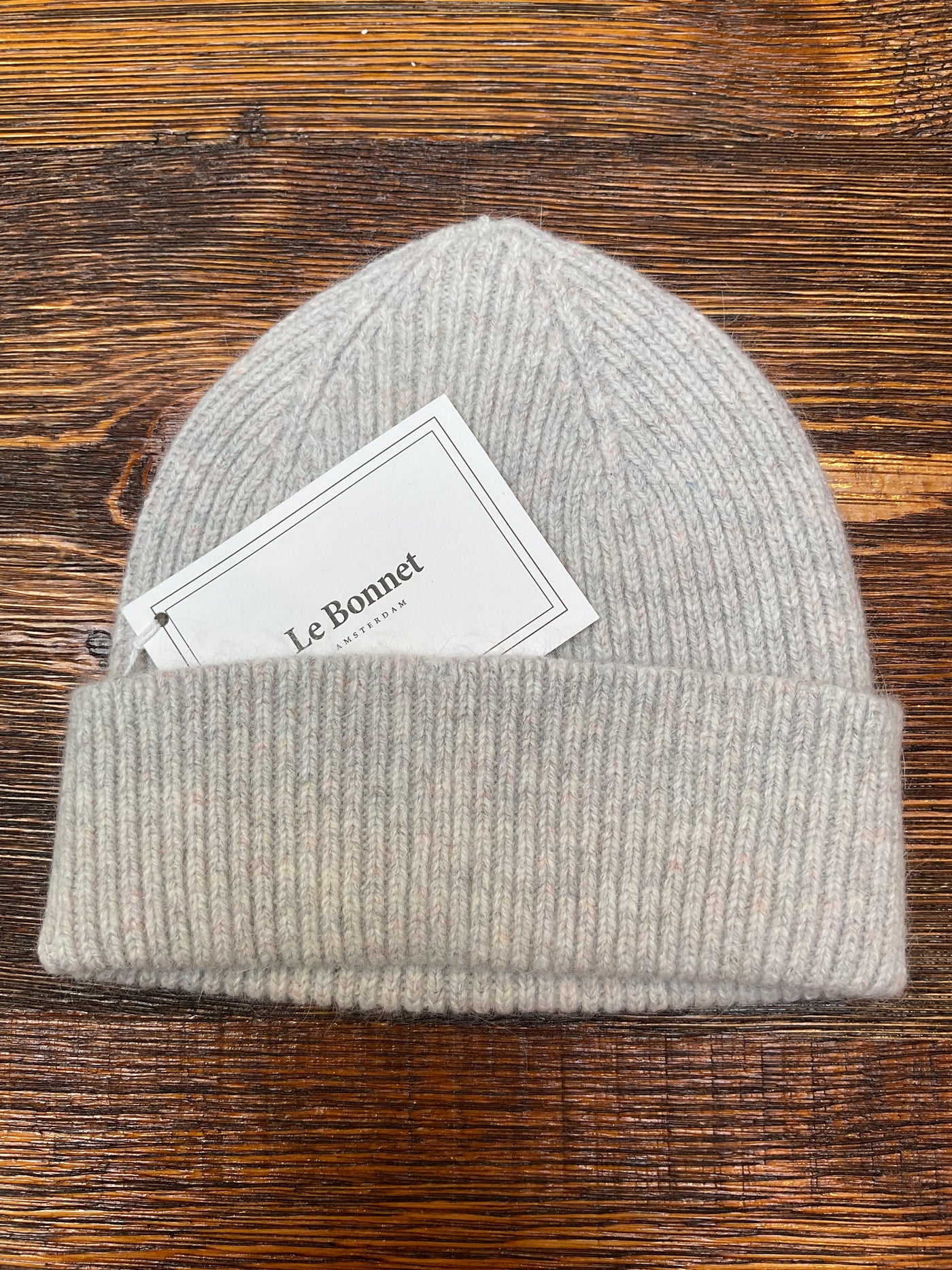 LE BONNET Grey Cream Hat
