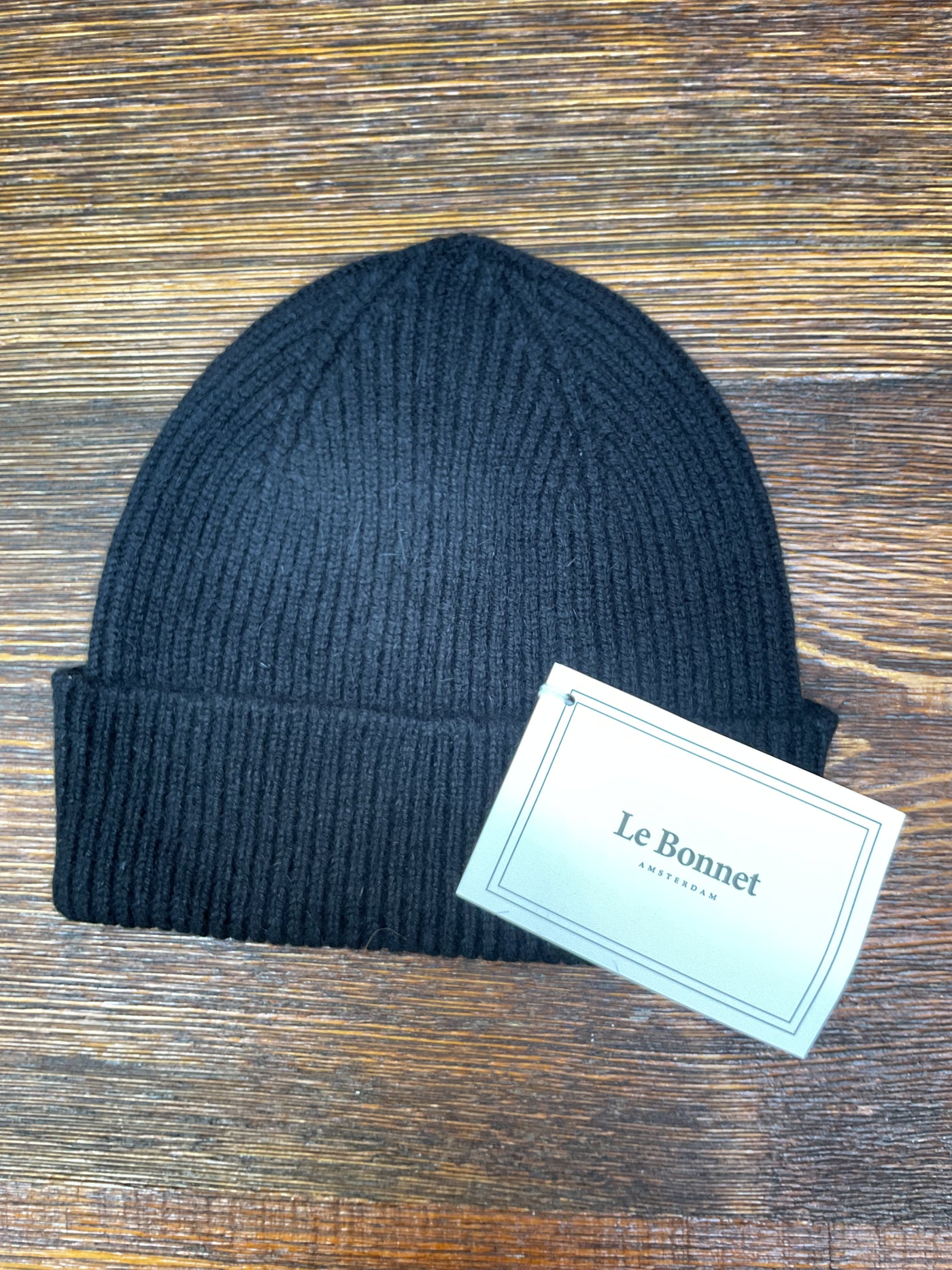 LE BONNET Beanie Black