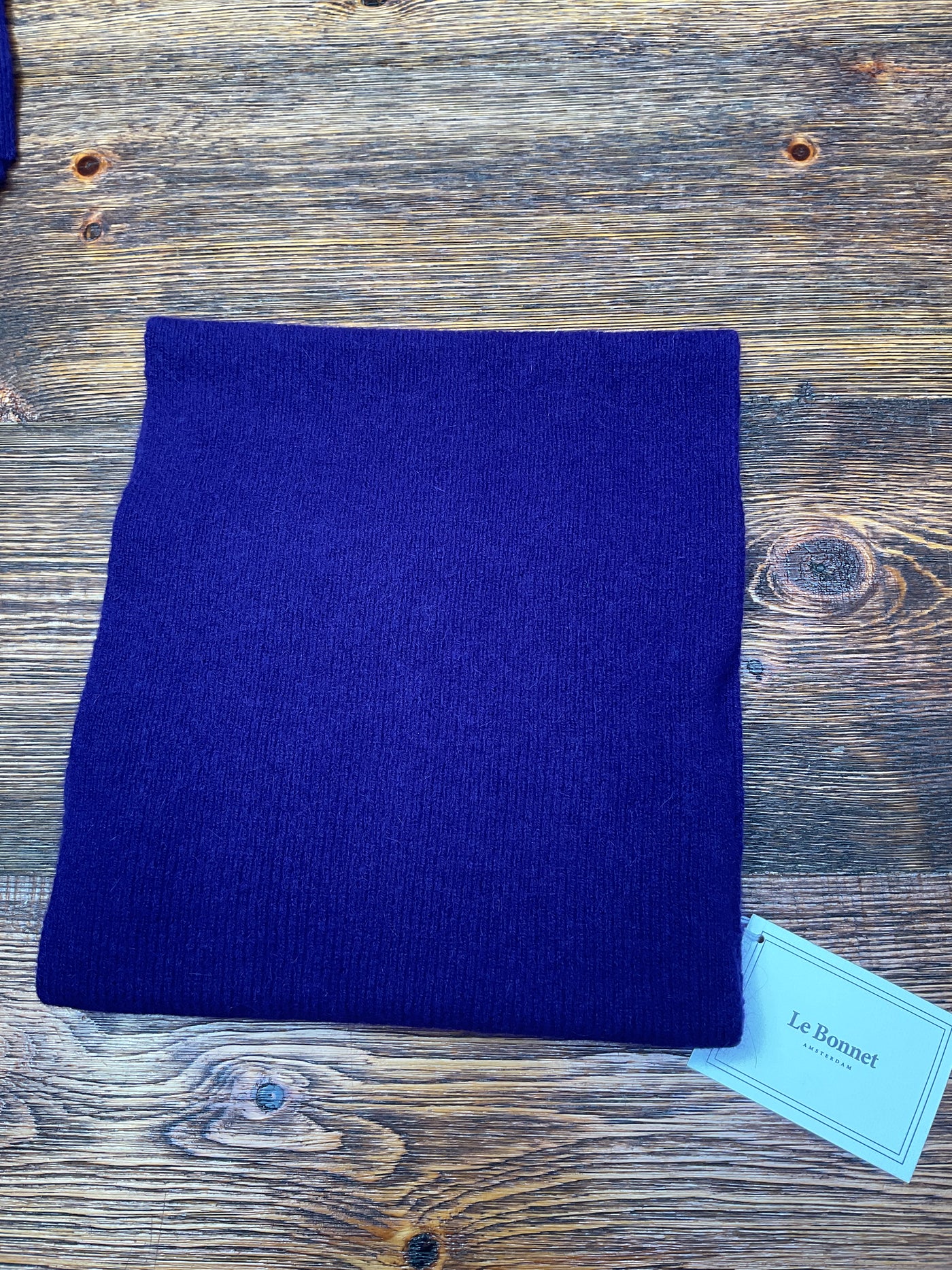 LE BONNET Scarf Purple