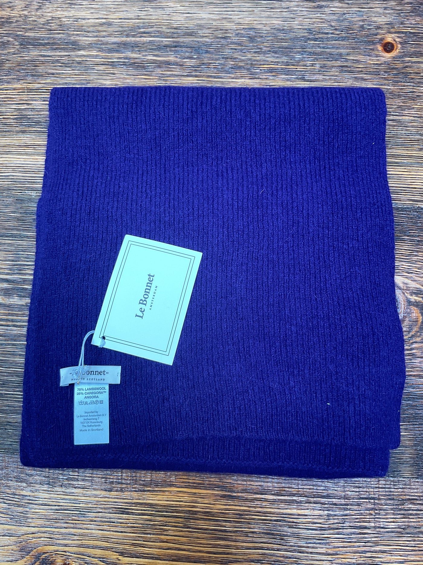 LE BONNET Scarf Purple