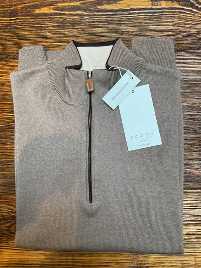 CODICE Oatmeal Half Zip