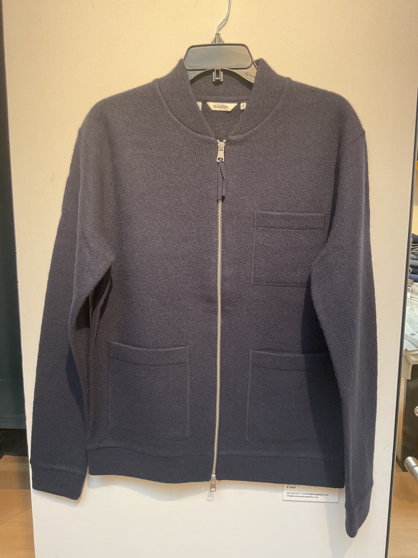 GABBA Cardiff Zip Blue