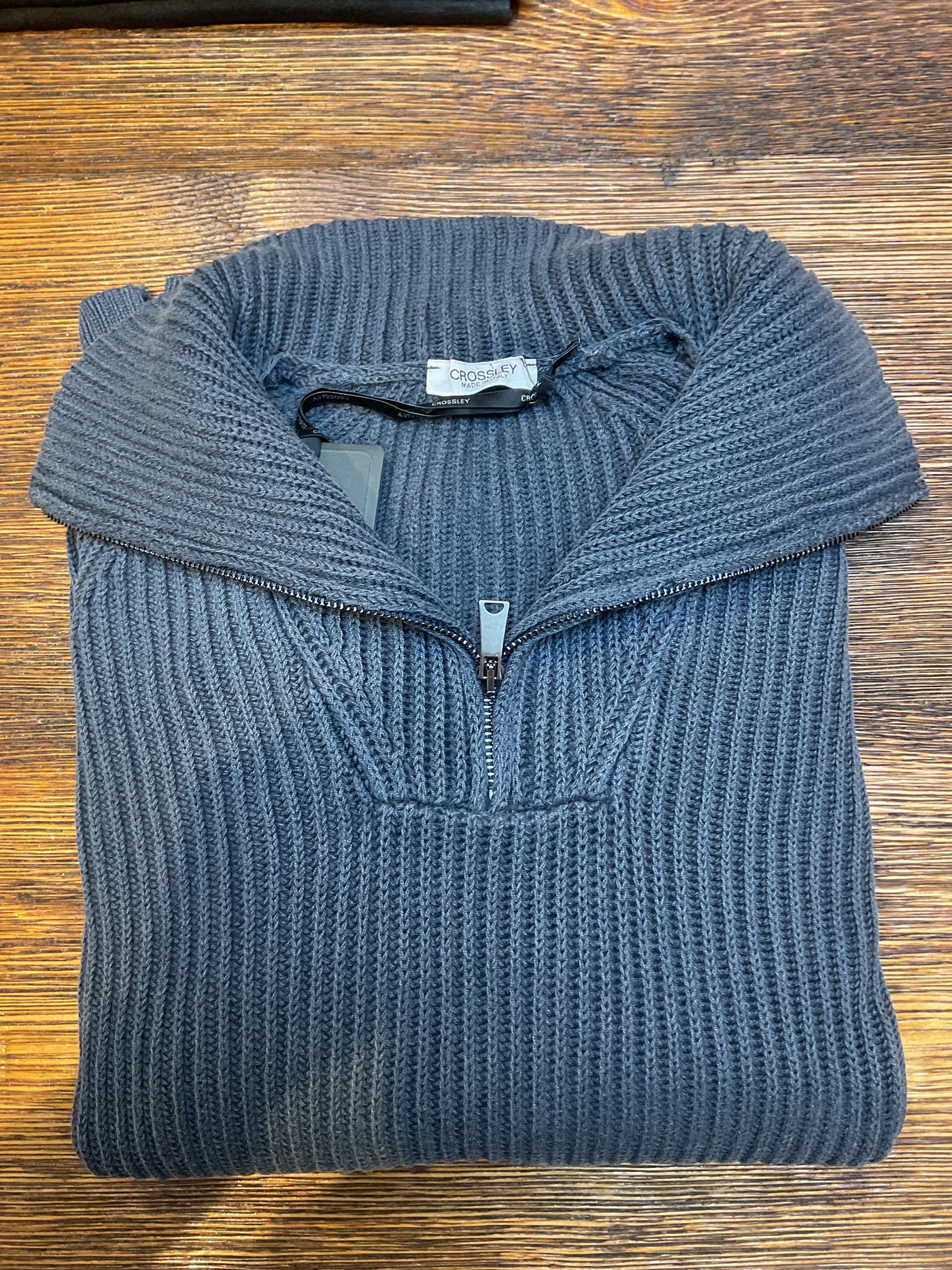 CROSSLEY Cils Zip Steel Grey