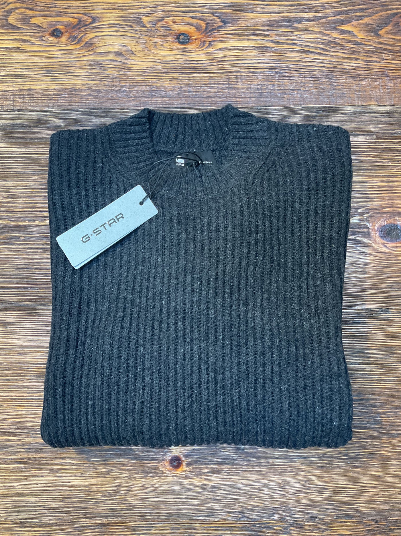 G STAR Cable Sweater Grey