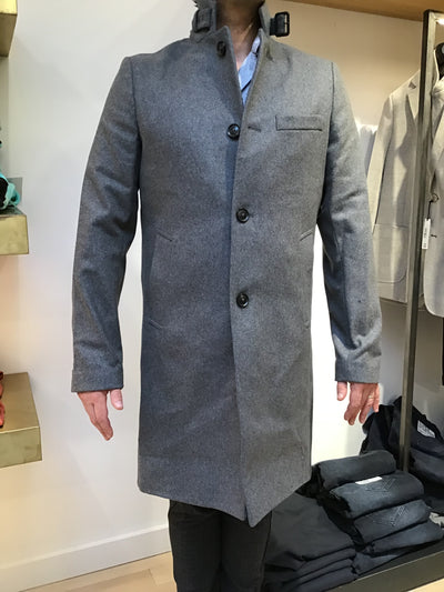 J. LINDEBERG Holger Wool Coat | Grey