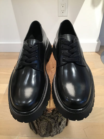 J. LINDEBERG Derby Leather Shoe | Black
