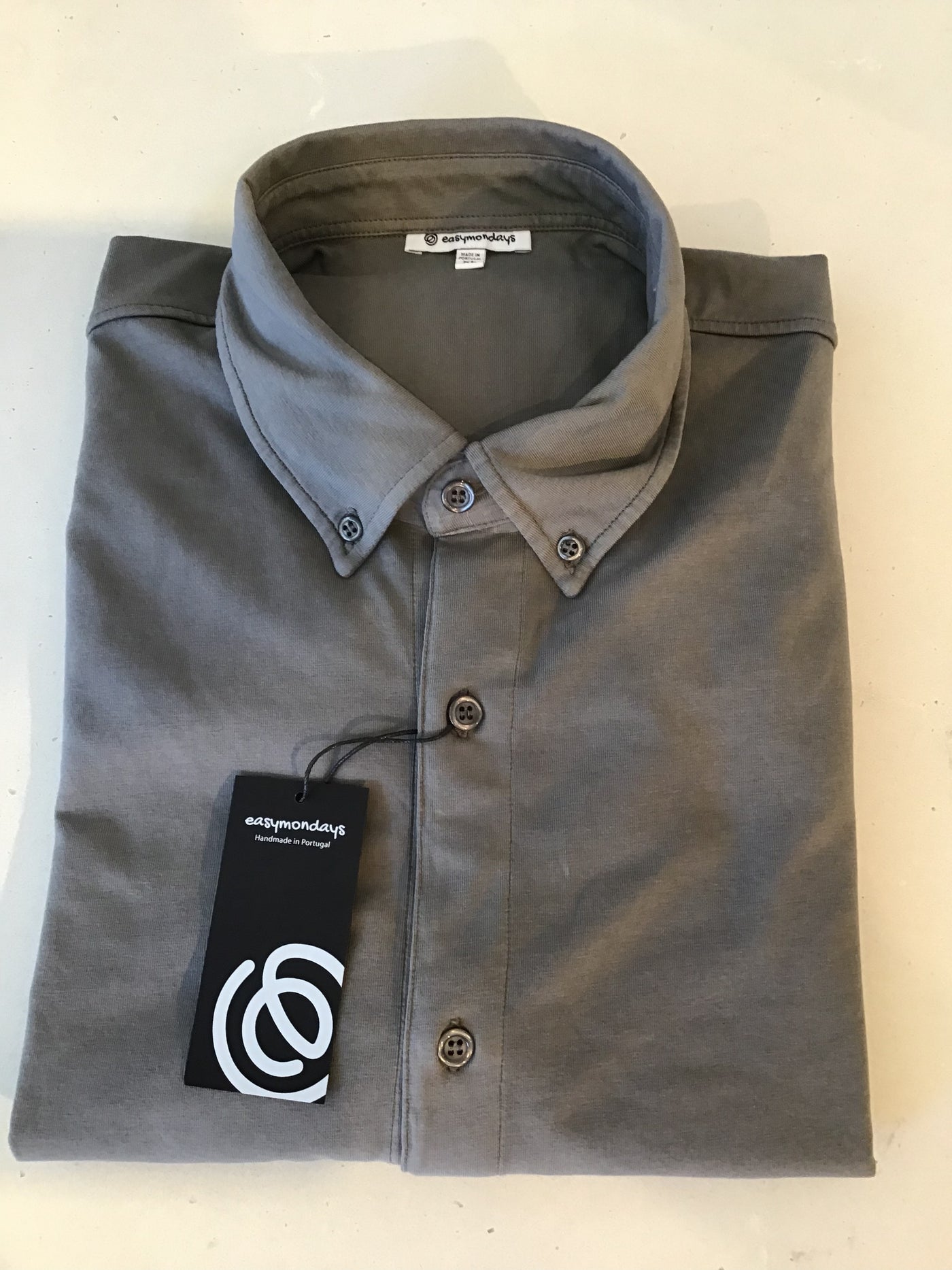 EASYMONDAYS Jersey Button Grey