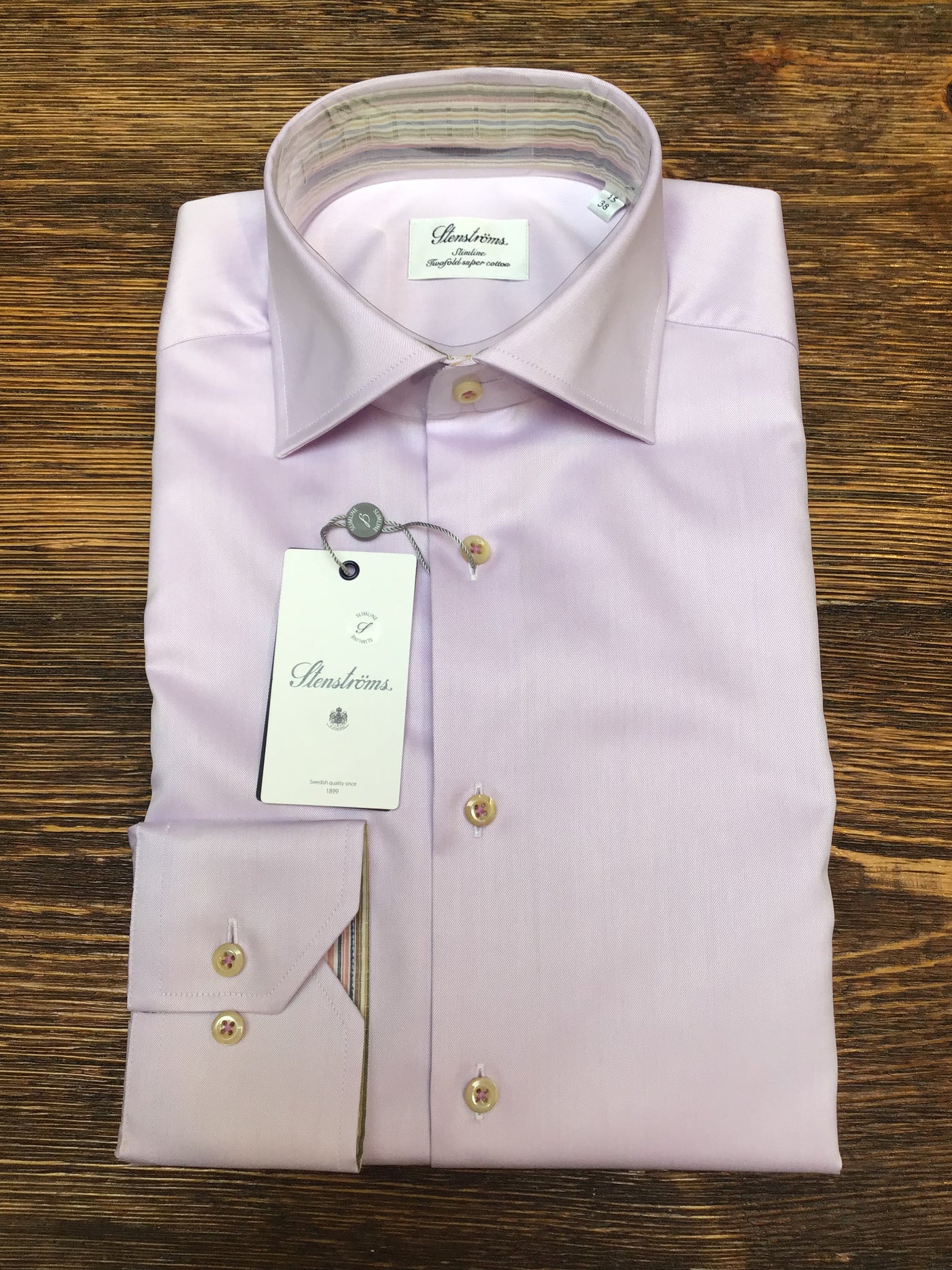 STENSTROMS Plain Purple Shirt