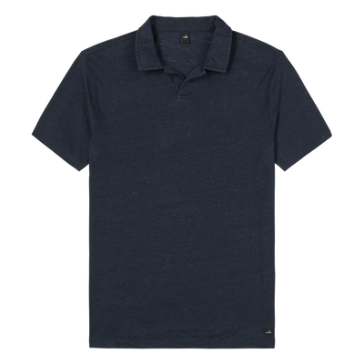 WAHTS Nelson Linen Polo Navy