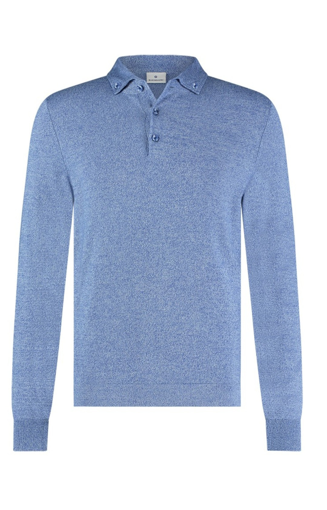 BLUE INDUSTRY LS Polo Cobalt