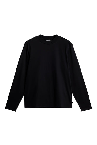 J. LINDEBERG Ace Mock Tee Black