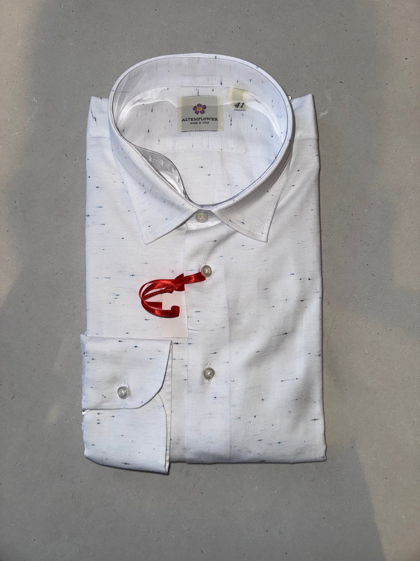 ALTEMFLOWER White Fleck Shirt