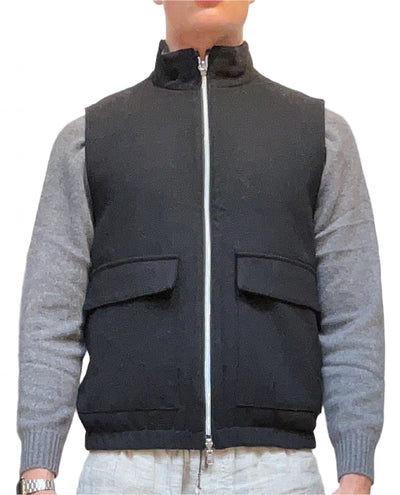 STENSTROMS Reverse Vest Wool