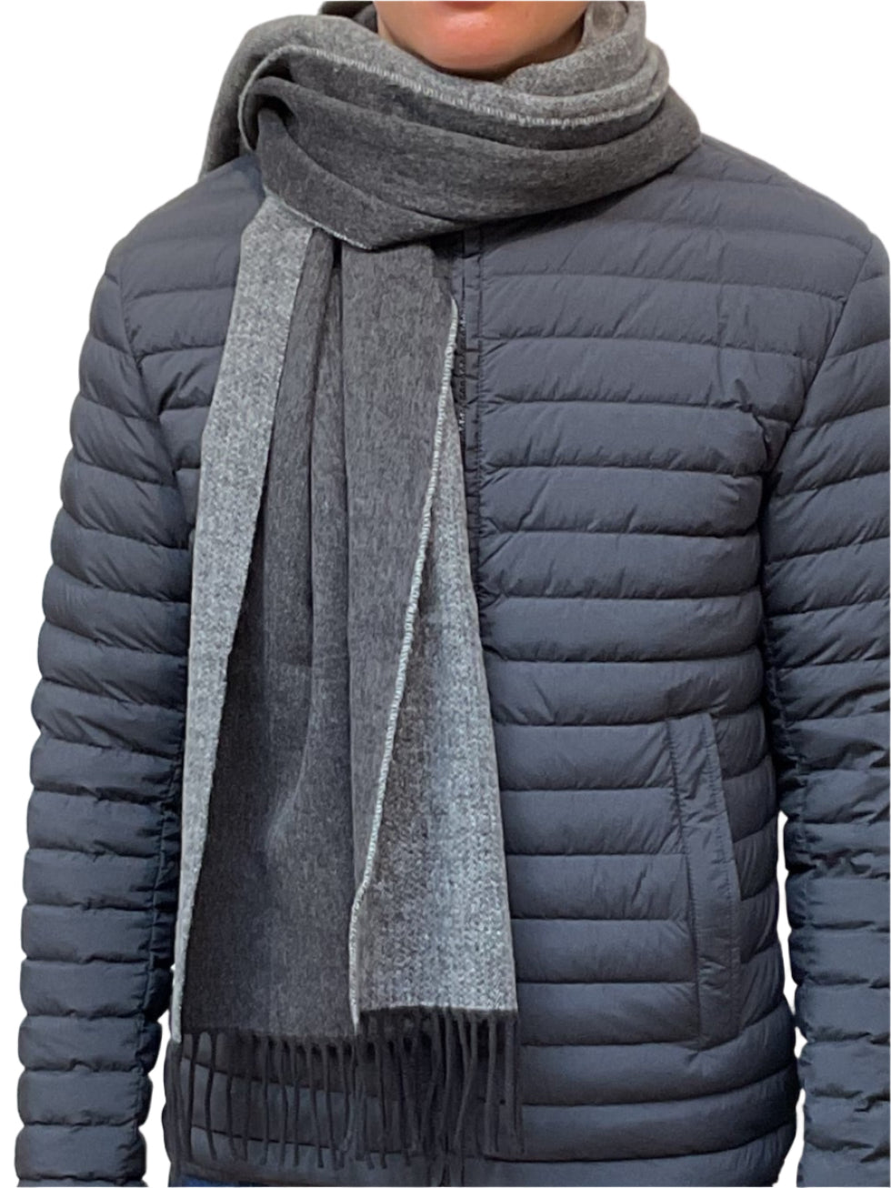 COLMAR Double face scarf | GREY