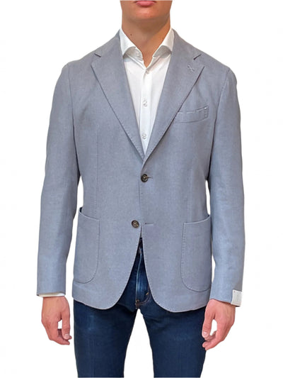 ELEVENTY Soft Blue Grey Jacket